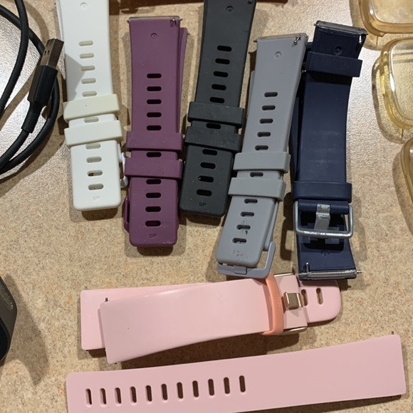 Fitbit Versa 2 charger, bands, and screen covers smartwatch - Picture 2 of 8